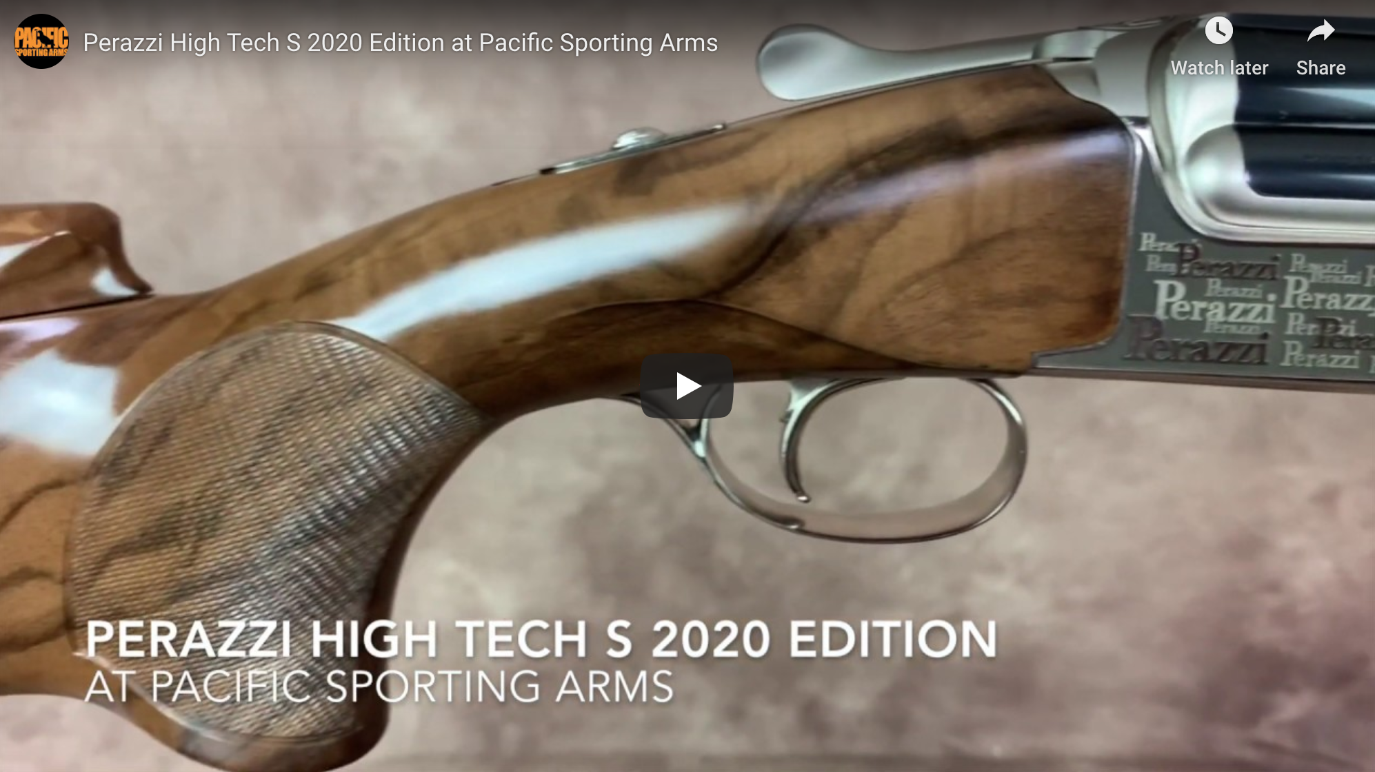Introducing the New Perazzi High Tech S 2020 Limited Edition