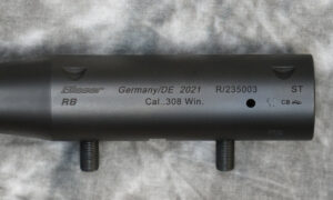 Blaser R8 Barrel Standard Taper With Iron Sights .308 23" (003) PSA West