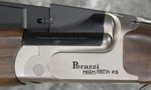 Perazzi High Tech RS Nickel Unsingle Trap Combo 12GA 34" 31 1/2" O/U (585) PSA West