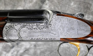 Perazzi Extra Grade Engraved by Laura Galeazzi Sporting Monte Carlo 2mm Step Rib 12GA 31 1/2" (814) PSA West