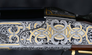 Krieghoff K80 Side Plate Custom Art Deco Parcour X 12ga 32" (282) PSA East