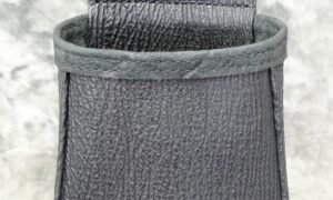 Ange Bull Hide Shooting Pouch