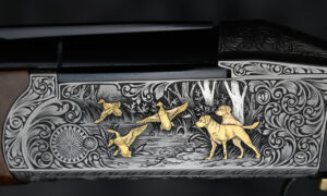 Krieghoff K80 Custom Gold San Remo Parcour X 12ga 32" (453) PSA East