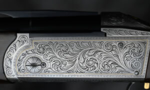 Krieghoff K80 Gold Lined Super Scroll Sporter 2 barrel set 12ga 32"/30" (175) PSA East